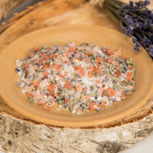 Koupelová sůl s bylinkami - Levandule